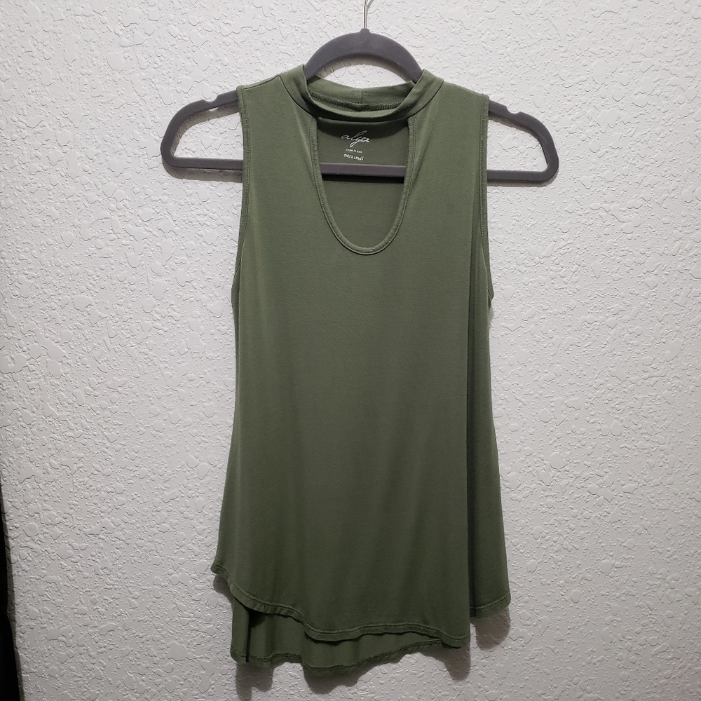Olive green tank